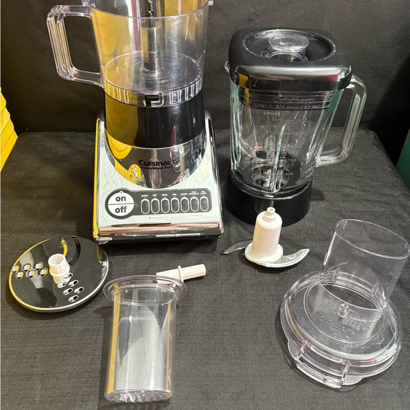 Cuisinart BFP-10CH PowerBlend Duet Blender/Food Processor Chrome - Picture 5 of 11